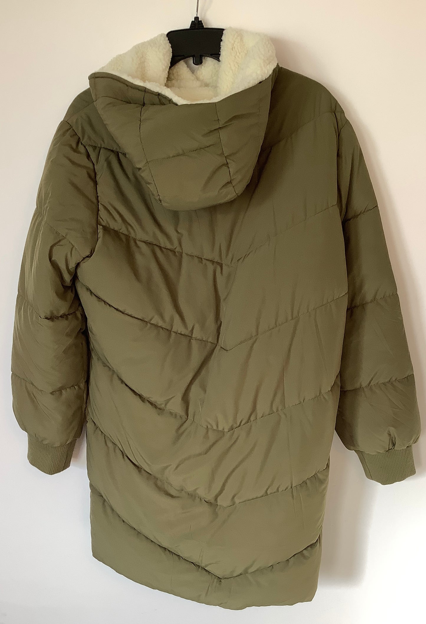 Jacket Puffer & Quilted By Love Tree In Green, Size: L