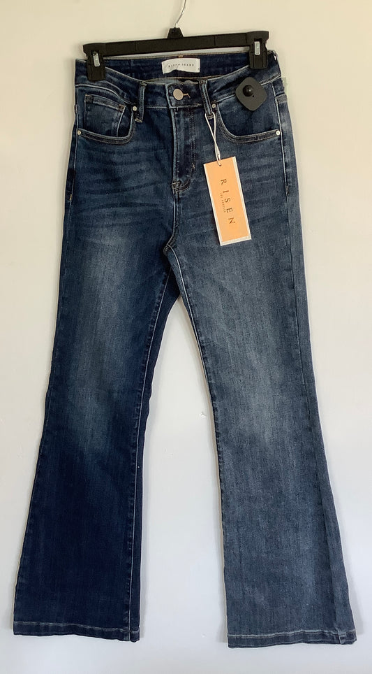 Jeans Boot Cut By Risen In Blue Denim, Size: 10