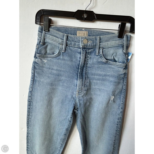 Jeans Skinny By Mother In Blue Denim, Size: 26