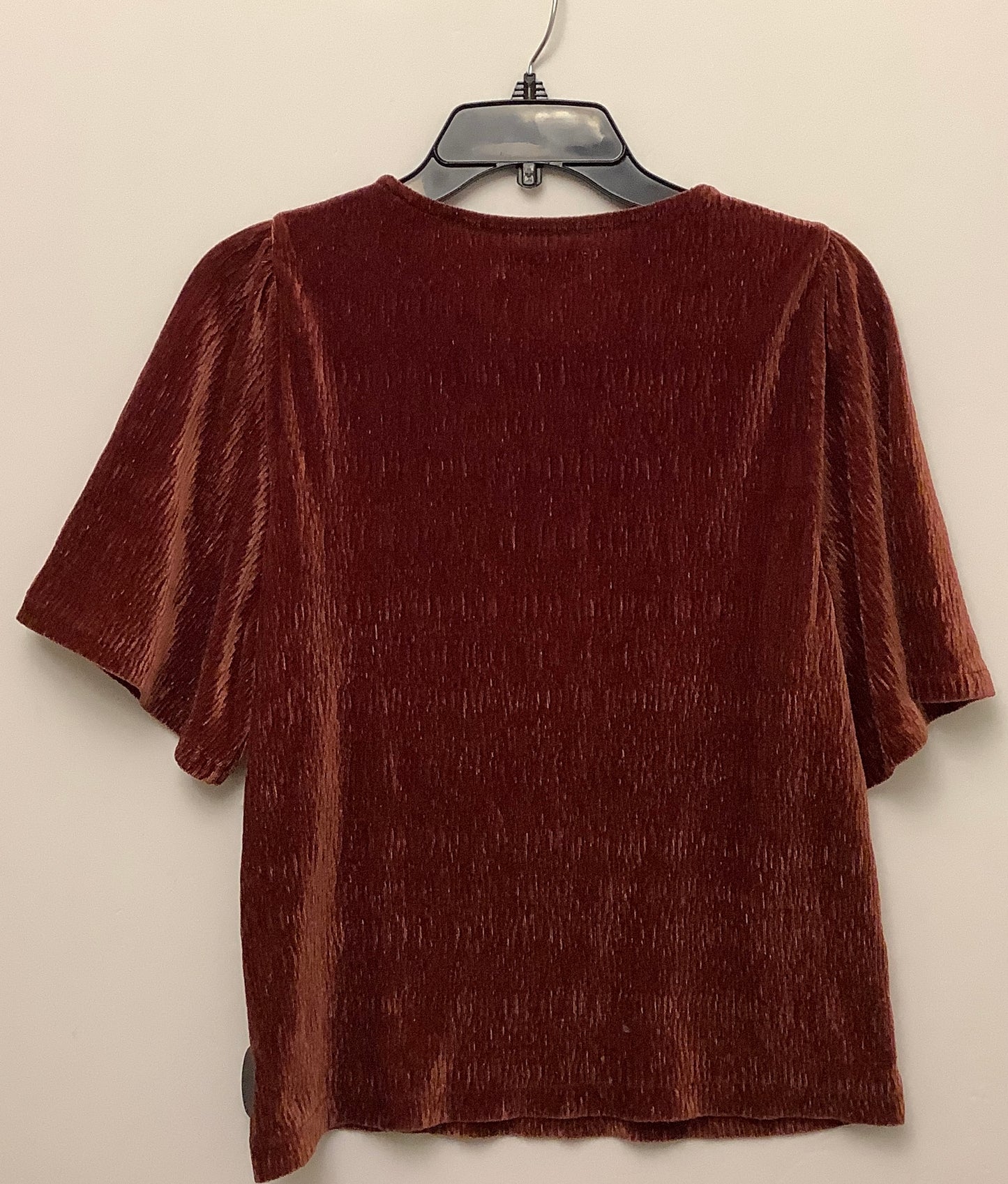 Top Short Sleeve By Madewell In Red, Size: S