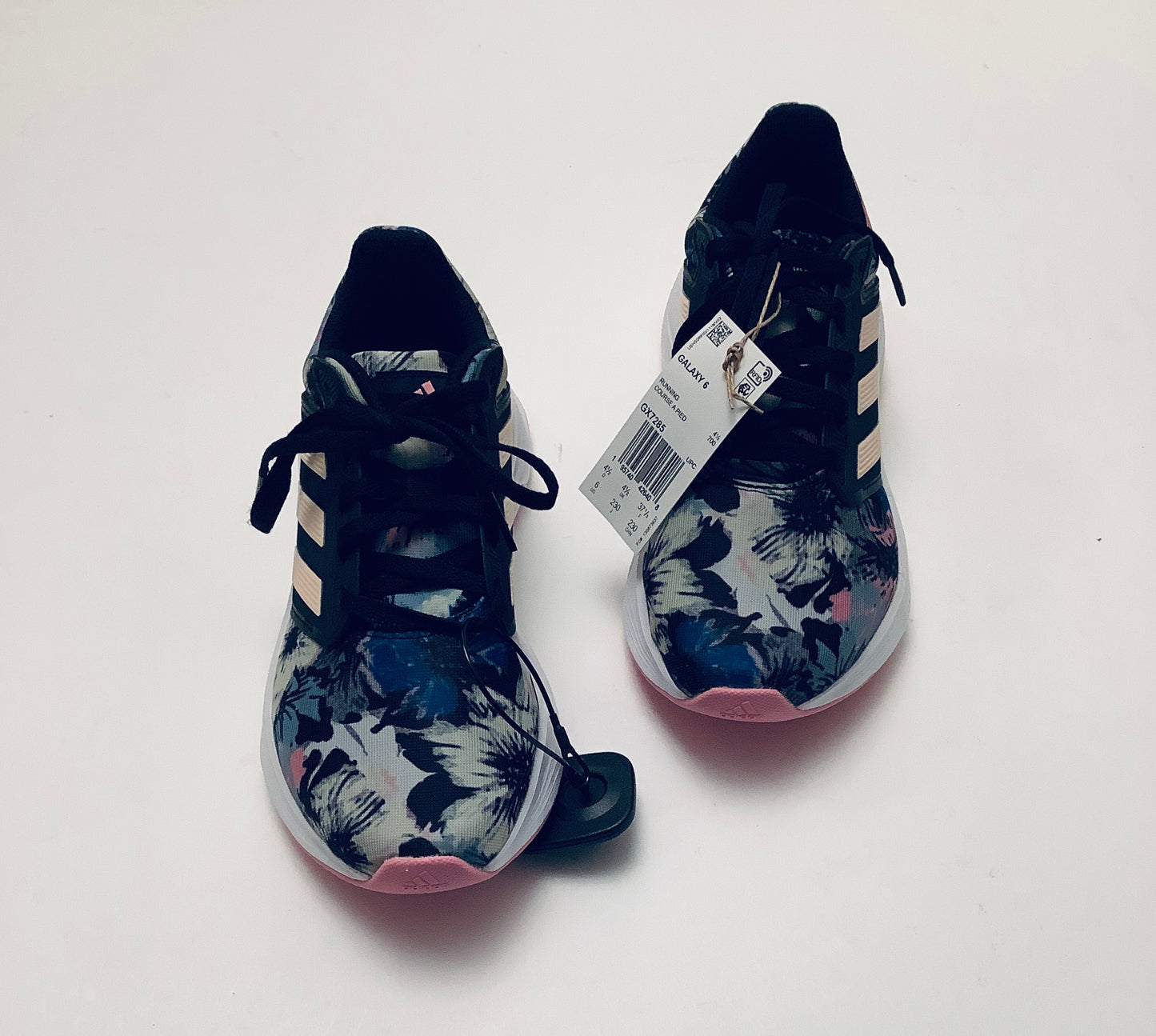 Shoes Athletic By Adidas In Floral Print, Size: 6