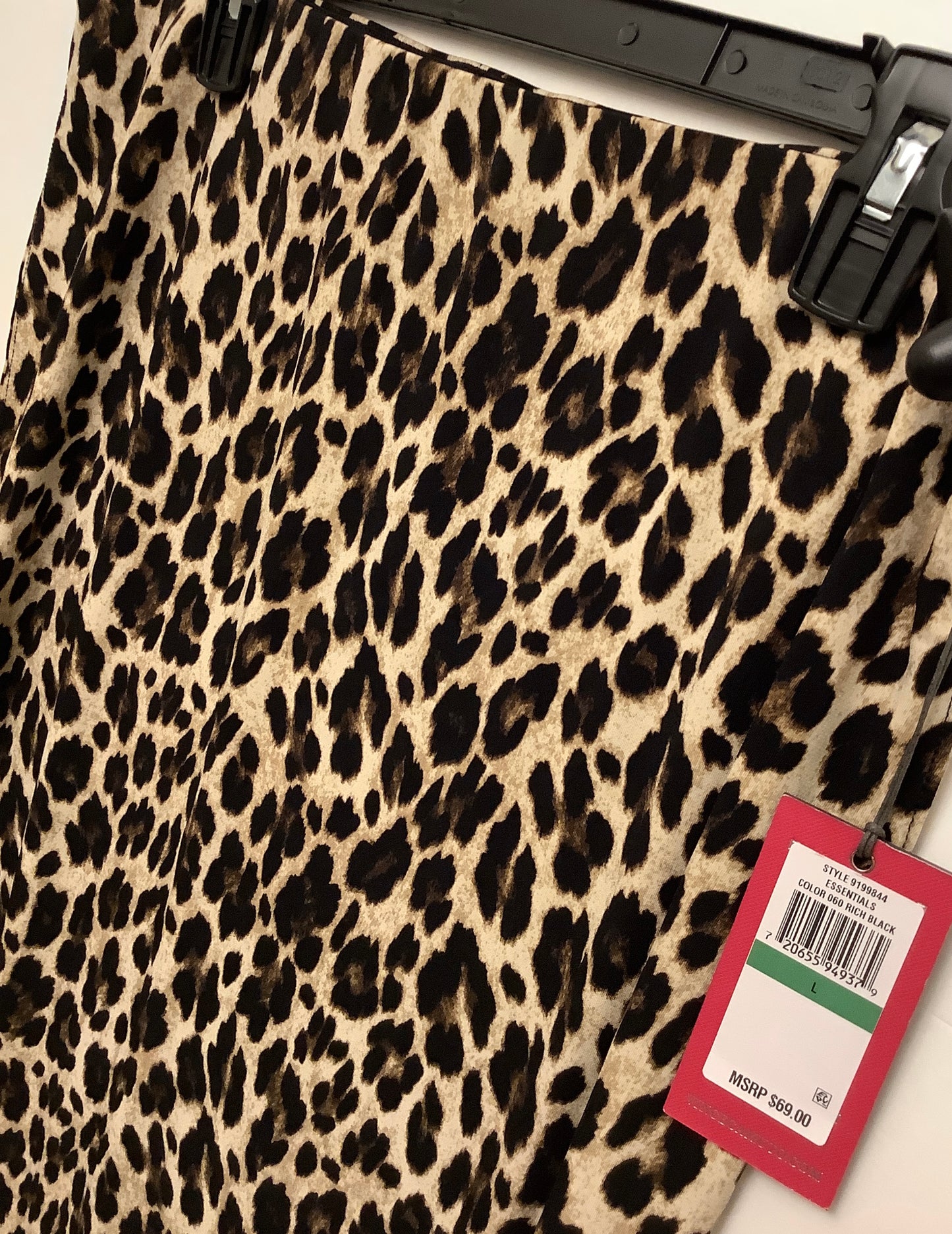 Skirt Mini & Short By Vince Camuto In Animal Print, Size: L