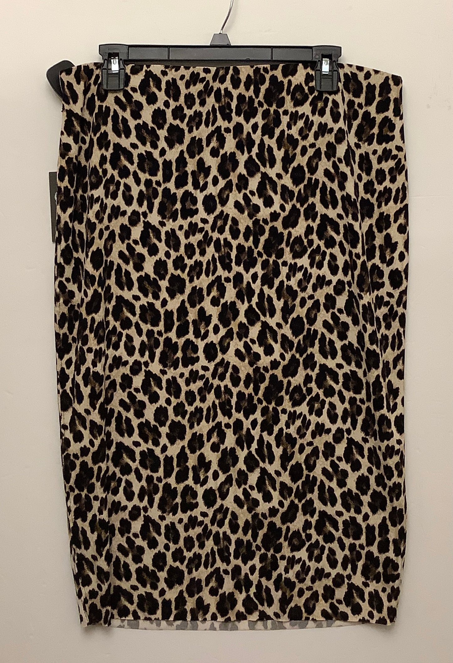 Skirt Mini & Short By Vince Camuto In Animal Print, Size: L