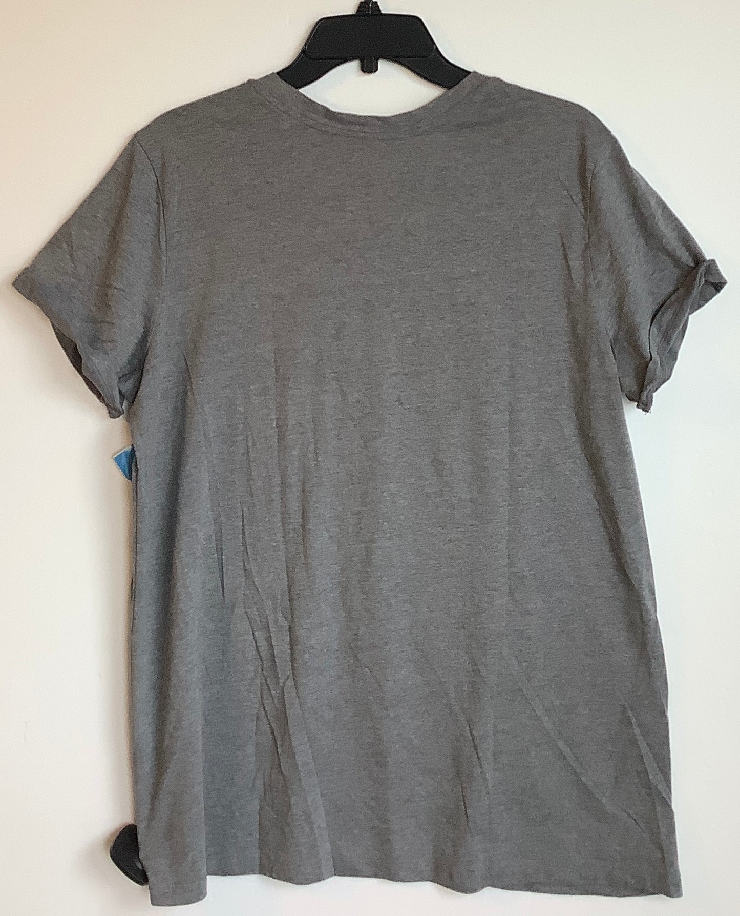 Top Short Sleeve By Fabletics In Grey, Size: Xl