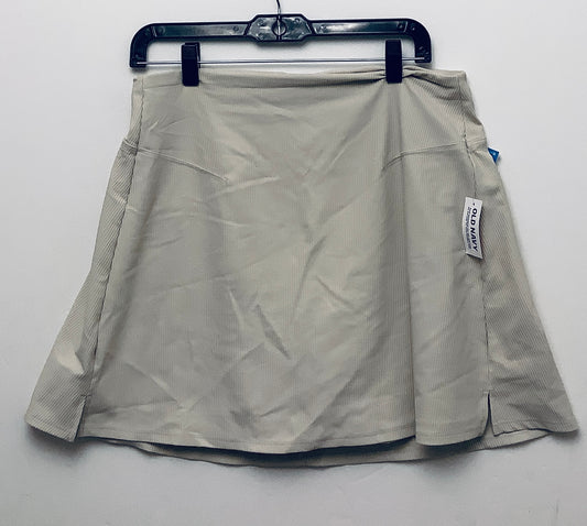 Skort By Old Navy In Cream, Size: L