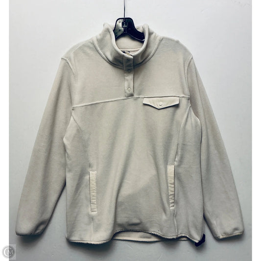 Jacket Fleece By 32 Degrees In Cream, Size: L