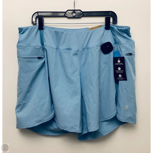 Athletic Shorts By Cme In Blue, Size: 2x
