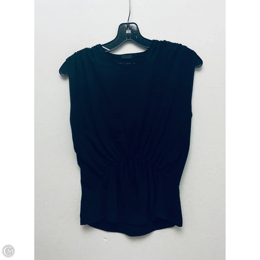 Top Sleeveless By Atm In Black, Size: M