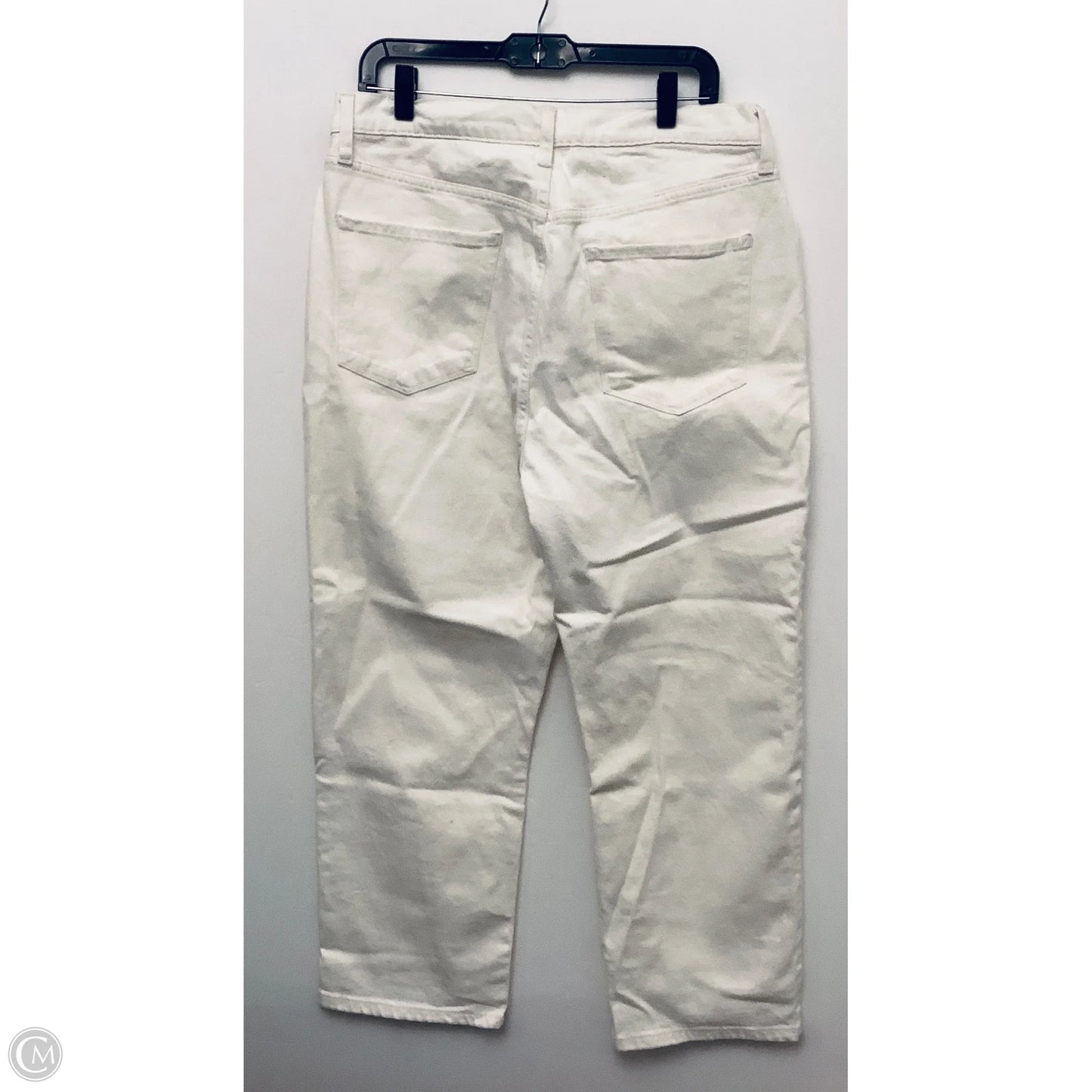 Jeans Straight By Ana In Cream, Size: 14