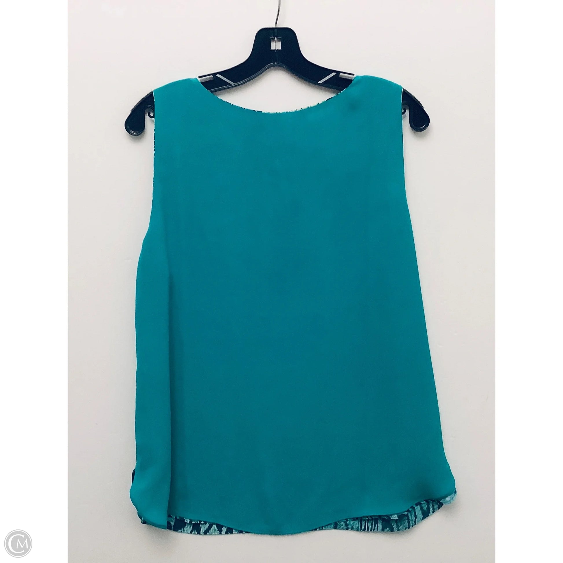 Top Sleeveless By Chicos In Green, Size: M Clothes Mentor Selma TX #298 Top Sleeveless By Chicos In Green, Size: M Clothes Mentor Selma TX #298