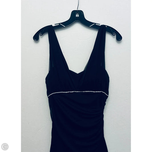 Dress Party Long By Betsy And Adam In Black, Size: M