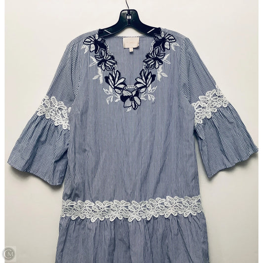 Dress Casual Short By Skies Are Blue In Striped Pattern, Size: M