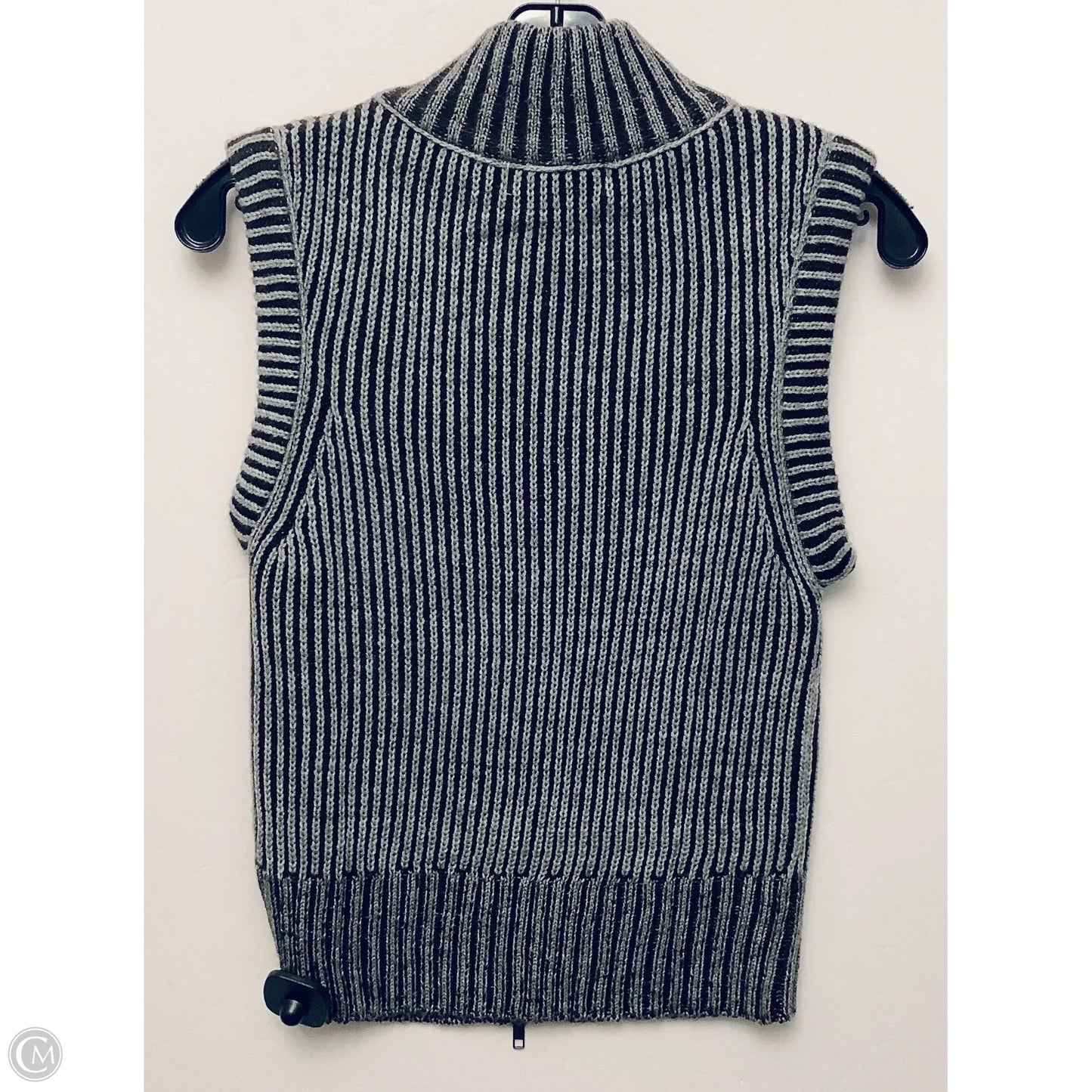 Vest Sweater By Ella Moss In Grey, Size: S