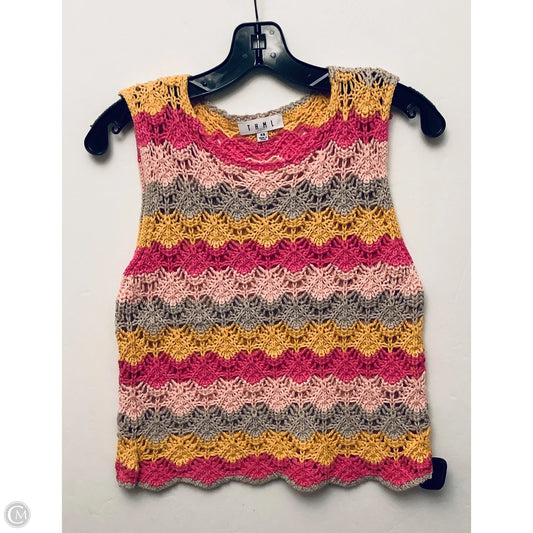 Top Sleeveless By Thml In Multi-colored, Size: Xs
