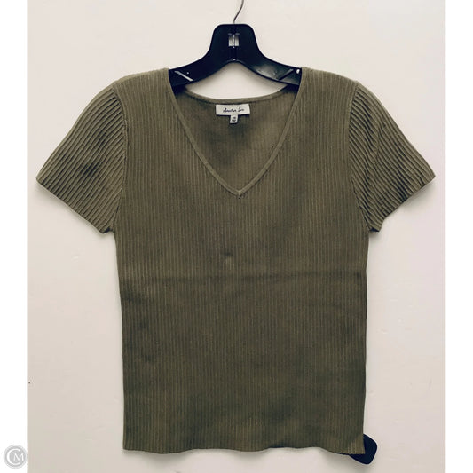 Top Short Sleeve By Clothes Mentor In Green, Size: Xs