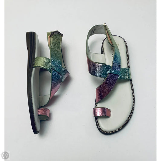Sandals Flats By Franco Sarto In Multi-colored, Size: 6