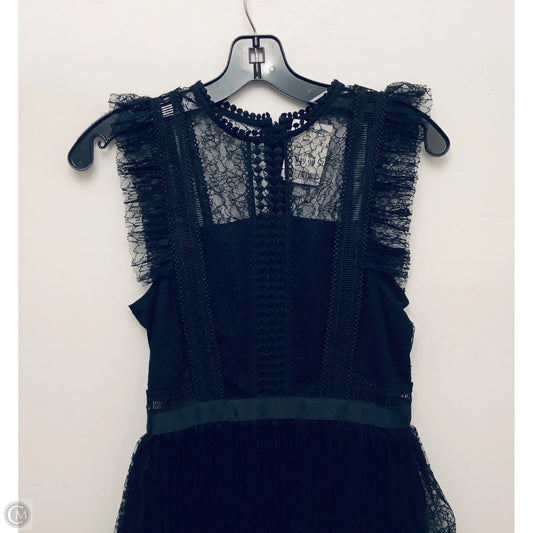 Dress Party Short By Clothes Mentor In Black, Size: Xs