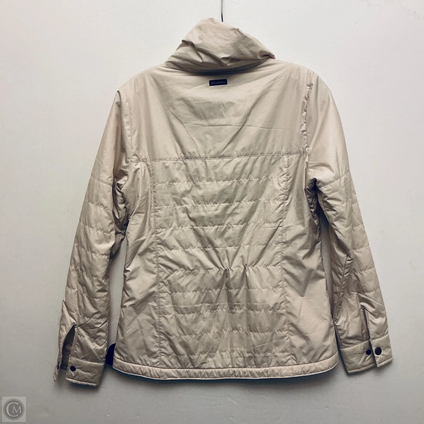 Jacket Puffer & Quilted By Columbia In Tan, Size: S