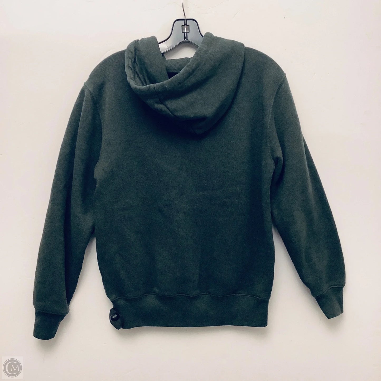 Sweatshirt Hoodie By Clothes Mentor In Green, Size: S