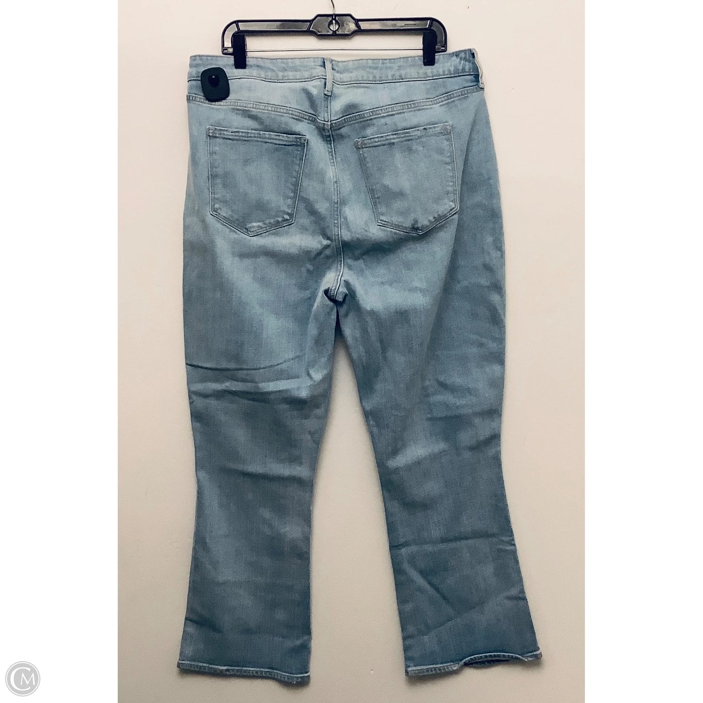 Jeans Straight By Old Navy In Blue Denim, Size: 16l