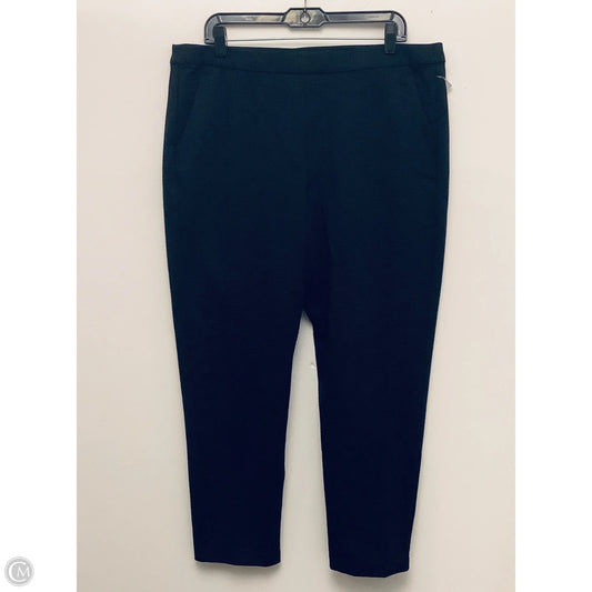 Pants Dress By Liverpool In Black, Size: 16
