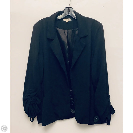 Blazer By Gilli In Black, Size: 2x