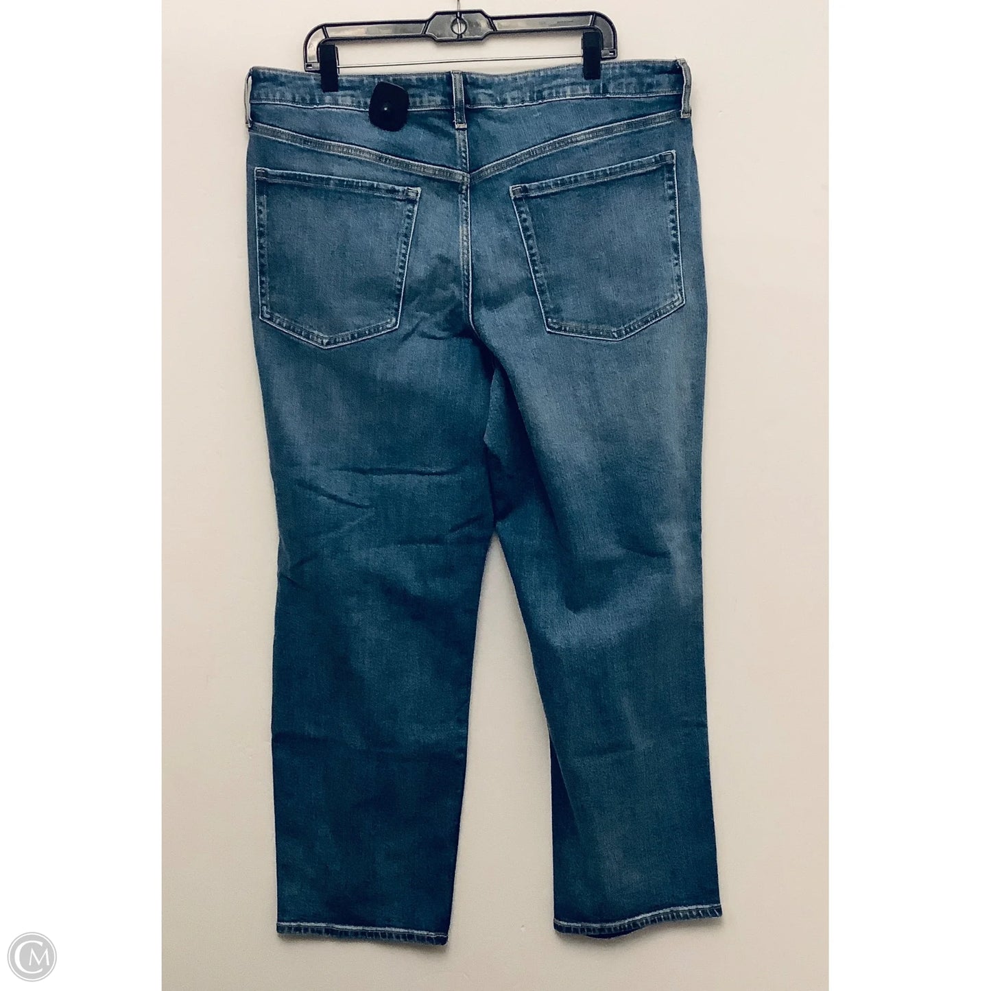 Jeans Boyfriend By Old Navy In Blue Denim, Size: 14