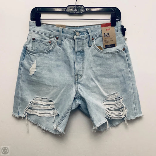 Shorts By Levis In Blue Denim, Size: 4