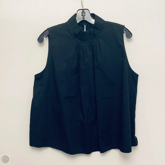 Top Sleeveless By Banana Republic In Black, Size: M