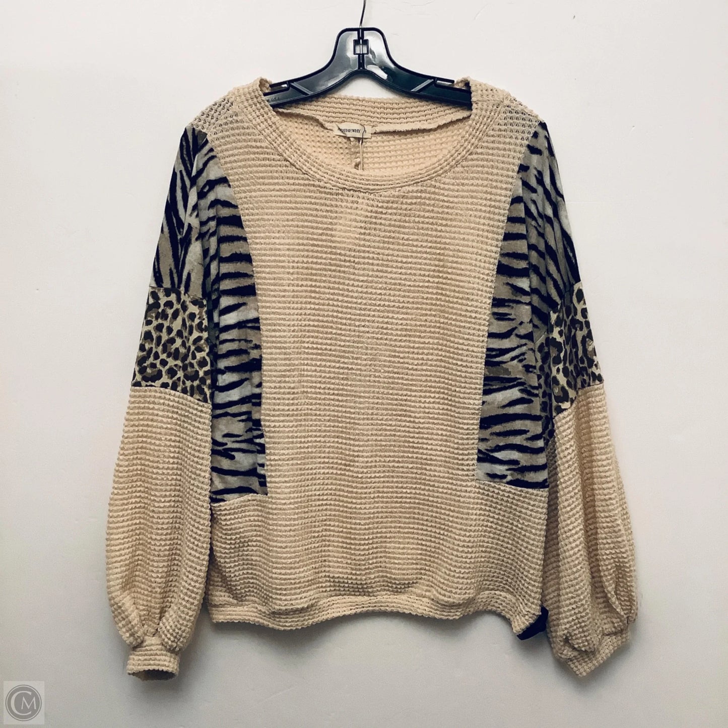 Sweater By Clothes Mentor In Brown, Size: S