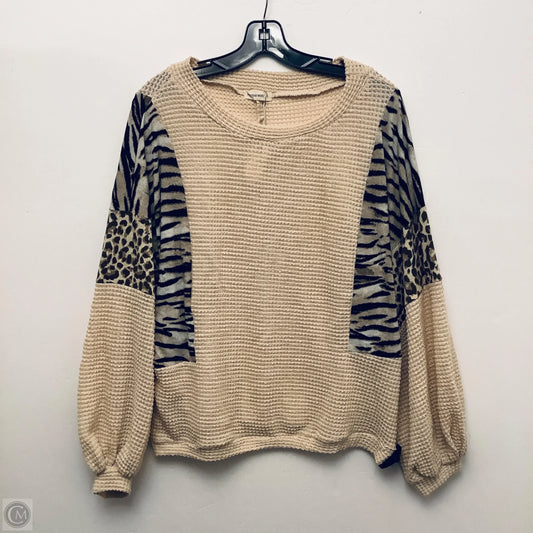 Sweater By Clothes Mentor In Brown, Size: S
