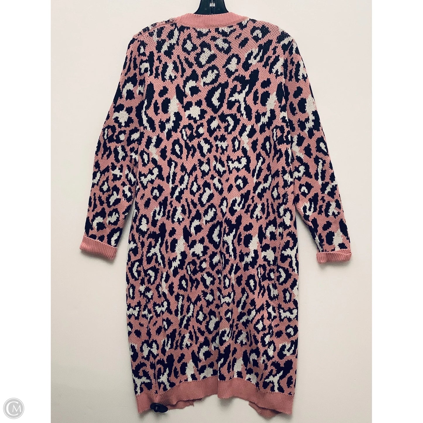Sweater Cardigan By Umgee In Animal Print, Size: S