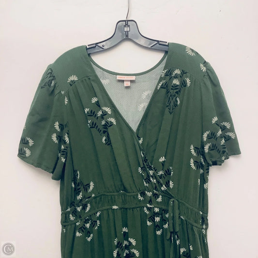 Dress Casual Maxi By Knox Rose In Green, Size: Xxl