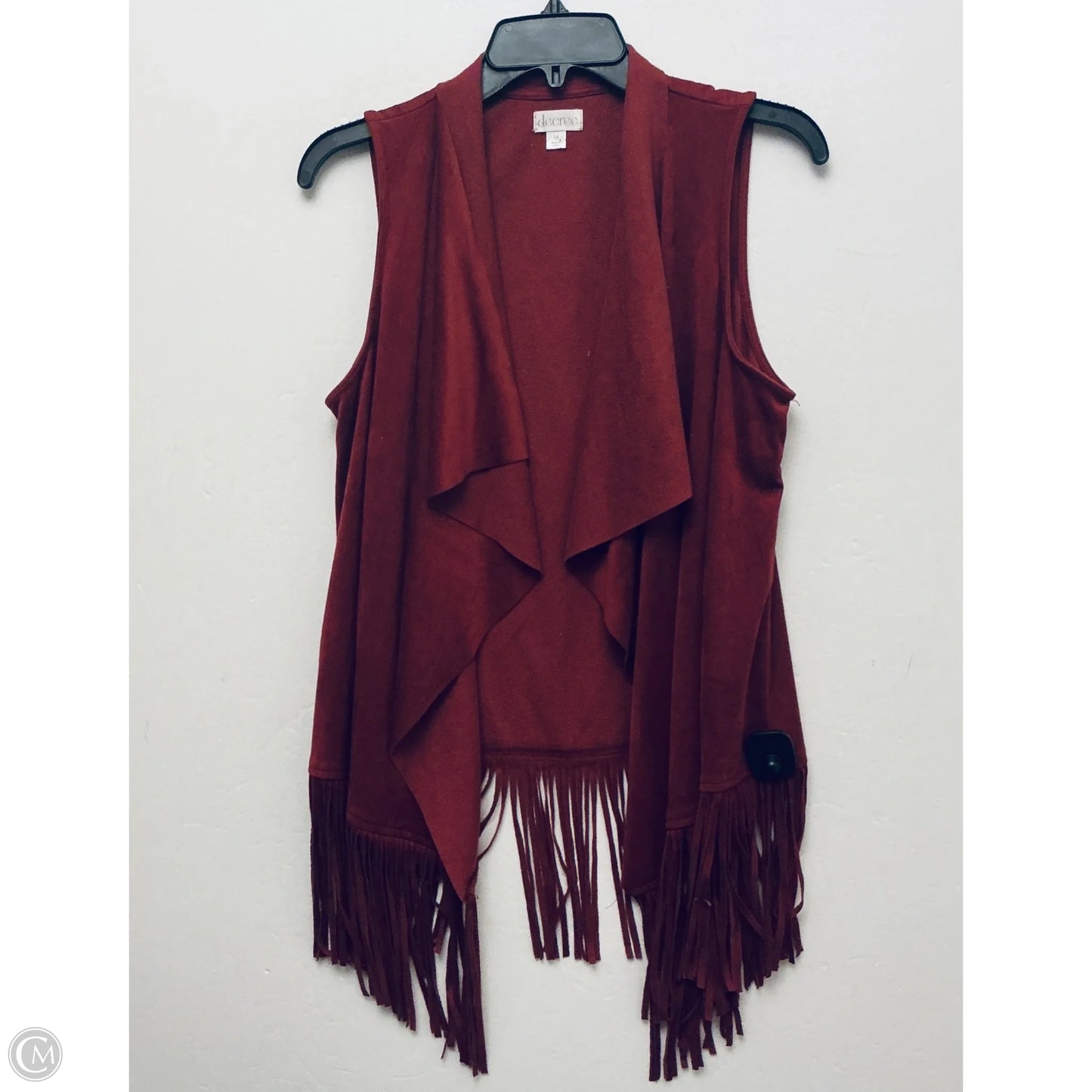 Vest Other By Decree In Red, Size: M