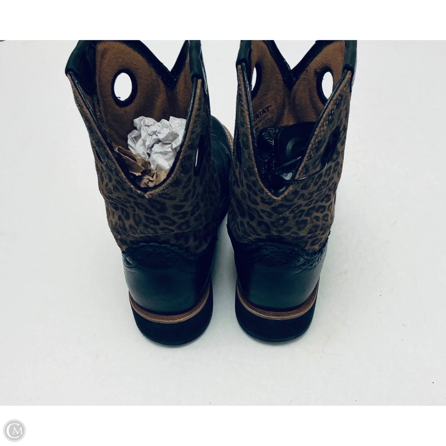 Boots Western By Ariat In Animal Print, Size: 8.5