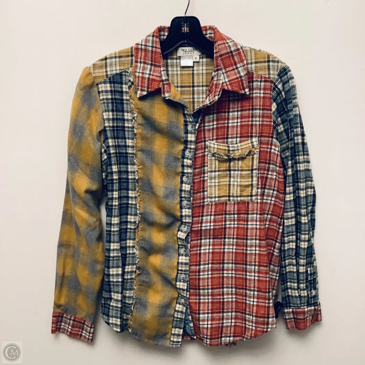 Top Long Sleeve By Cmc In Multi-colored, Size: S