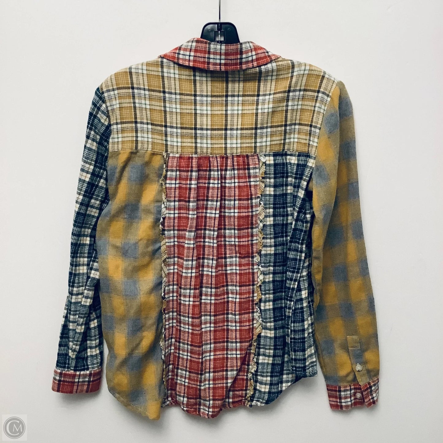 Top Long Sleeve By Cmc In Multi-colored, Size: S