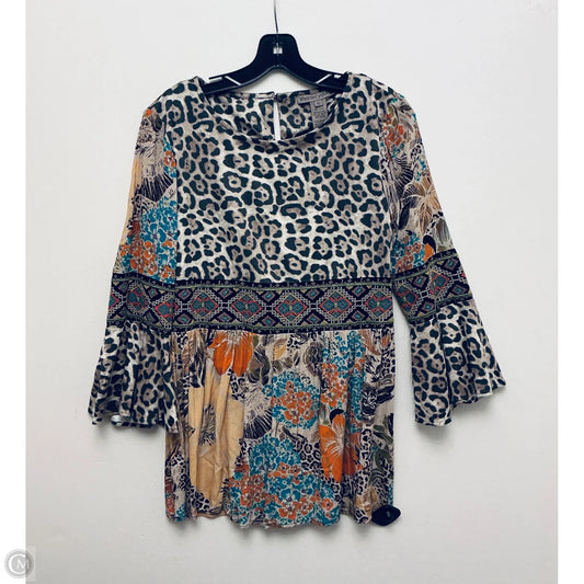 Top Long Sleeve By Sharon Young In Multi-colored, Size: Xs