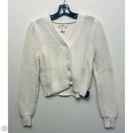 Sweater By Jessica Simpson In White, Size: M