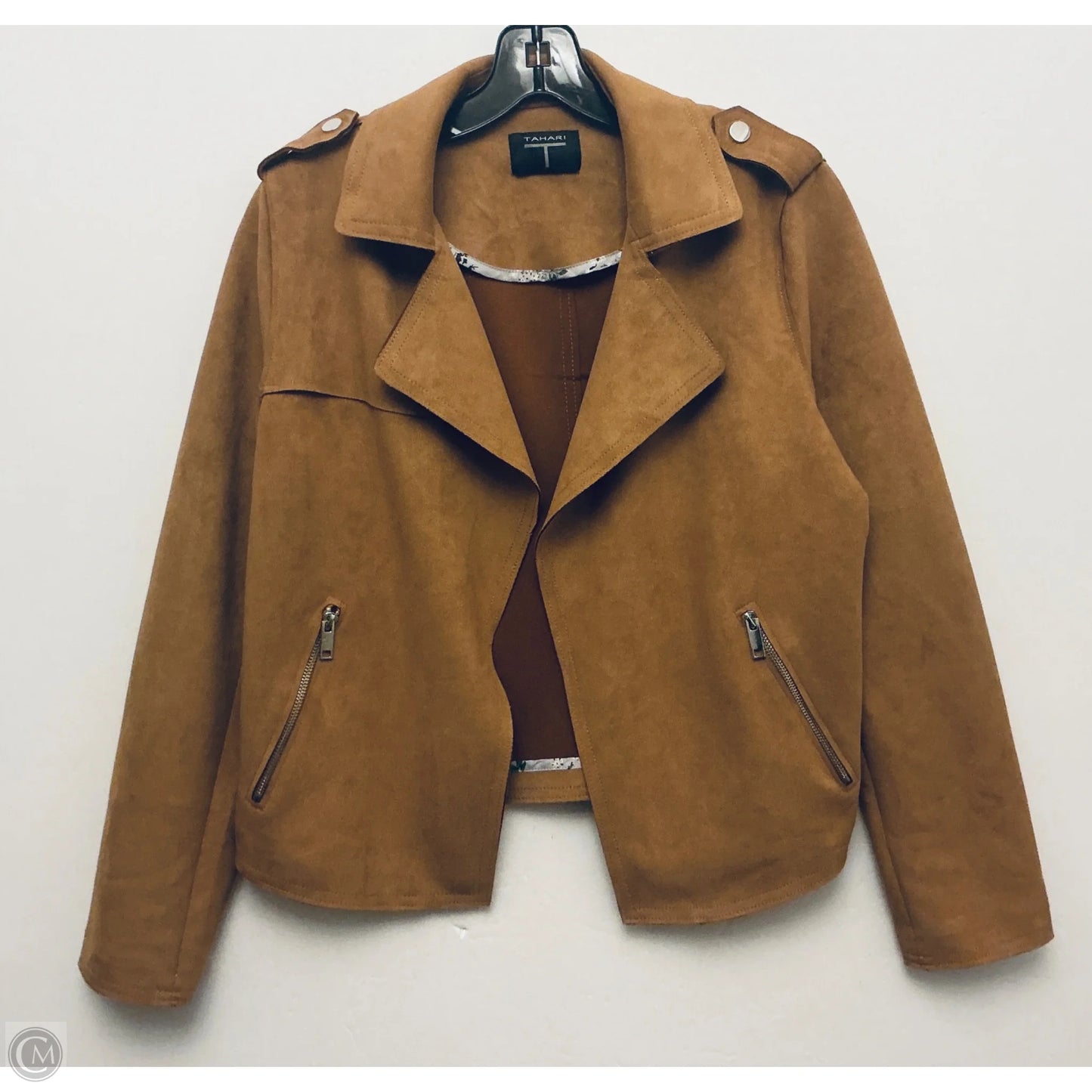 Jacket Other By Tahari In Brown, Size: M
