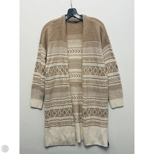 Sweater Cardigan By Joe Fresh In Peach, Size: Sp
