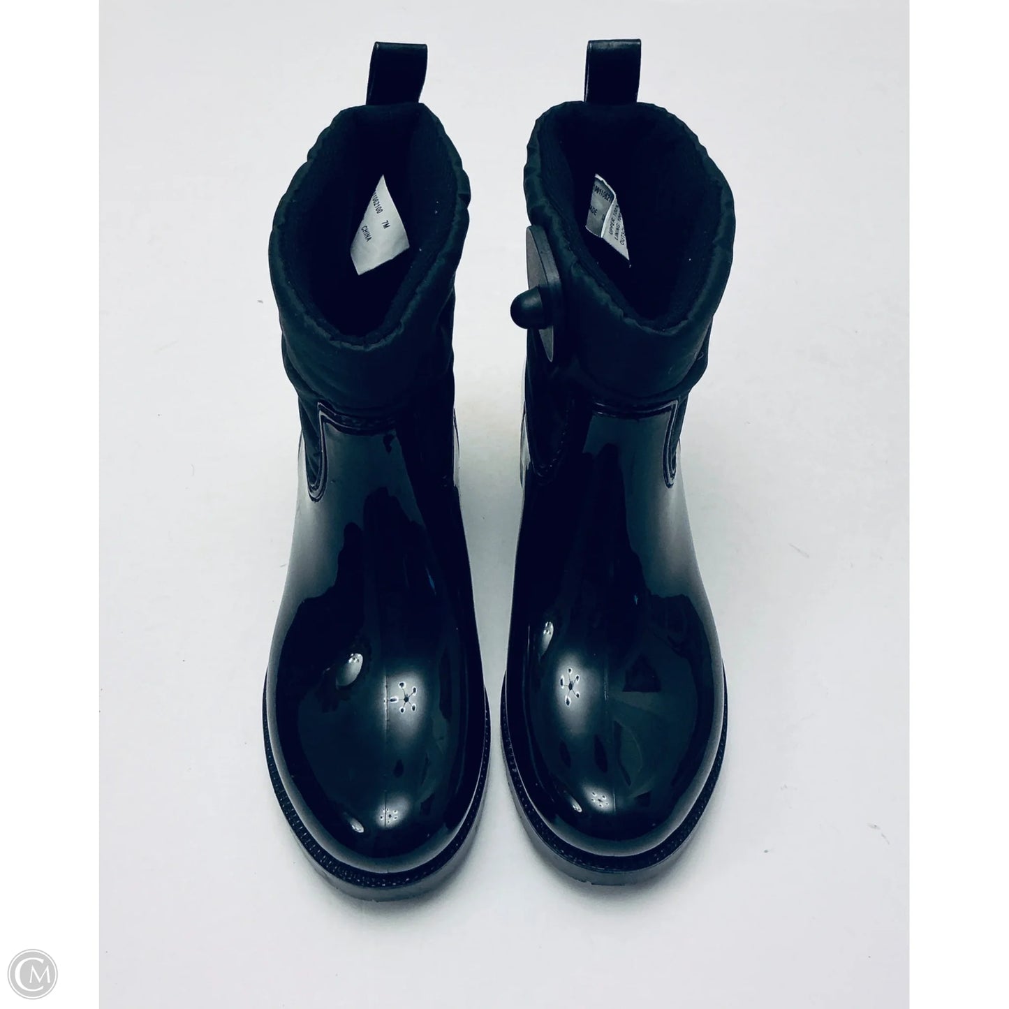 Boots Rain By Charter Club In Black, Size: 7