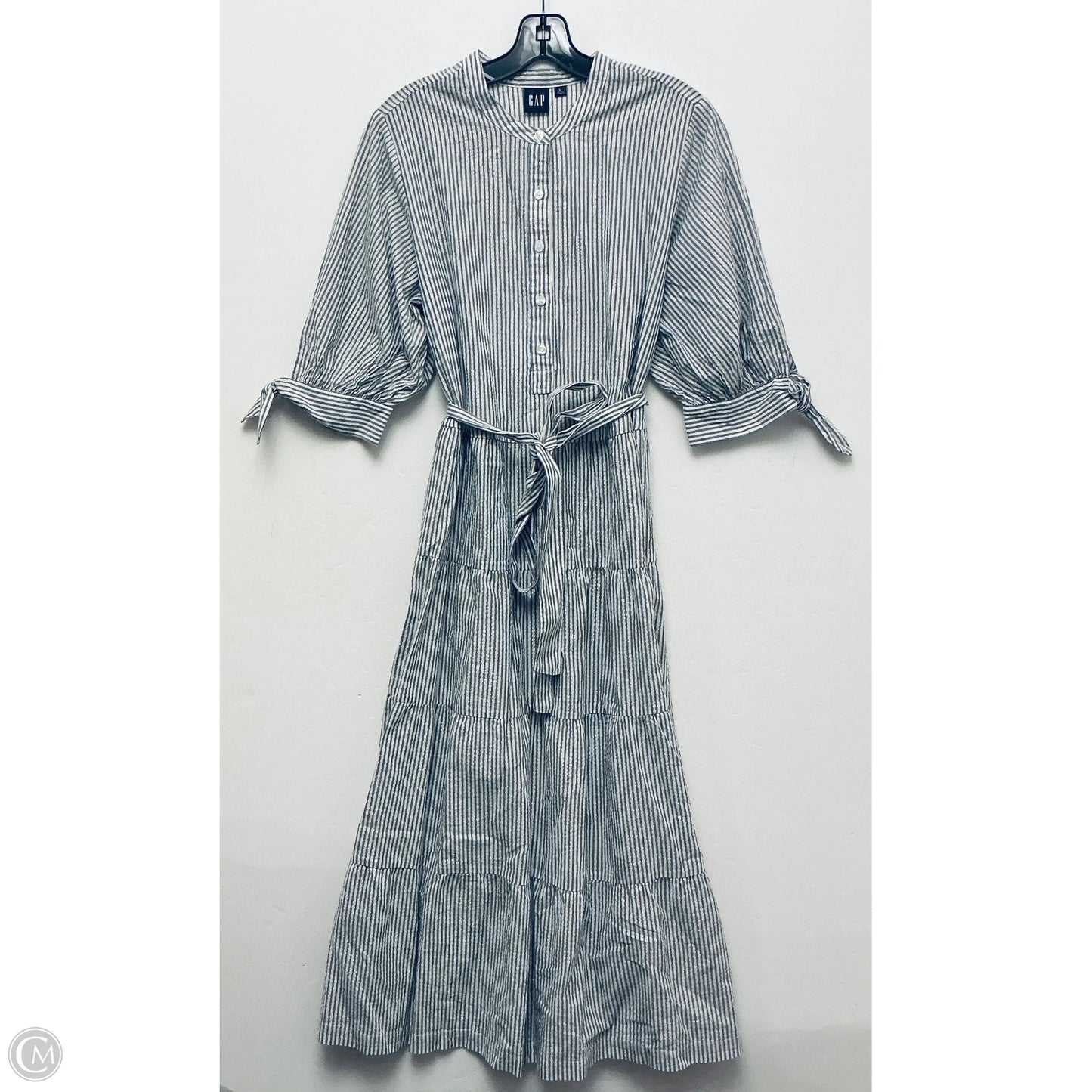 Dress Casual Short By Gap In Striped Pattern, Size: L