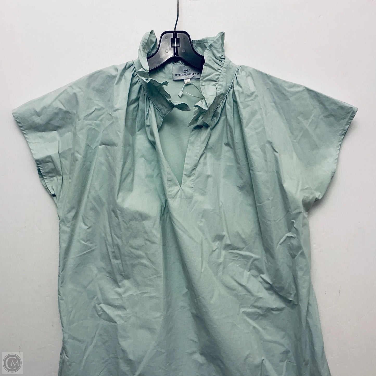 Dress Casual Short By Cmc In Green, Size: L