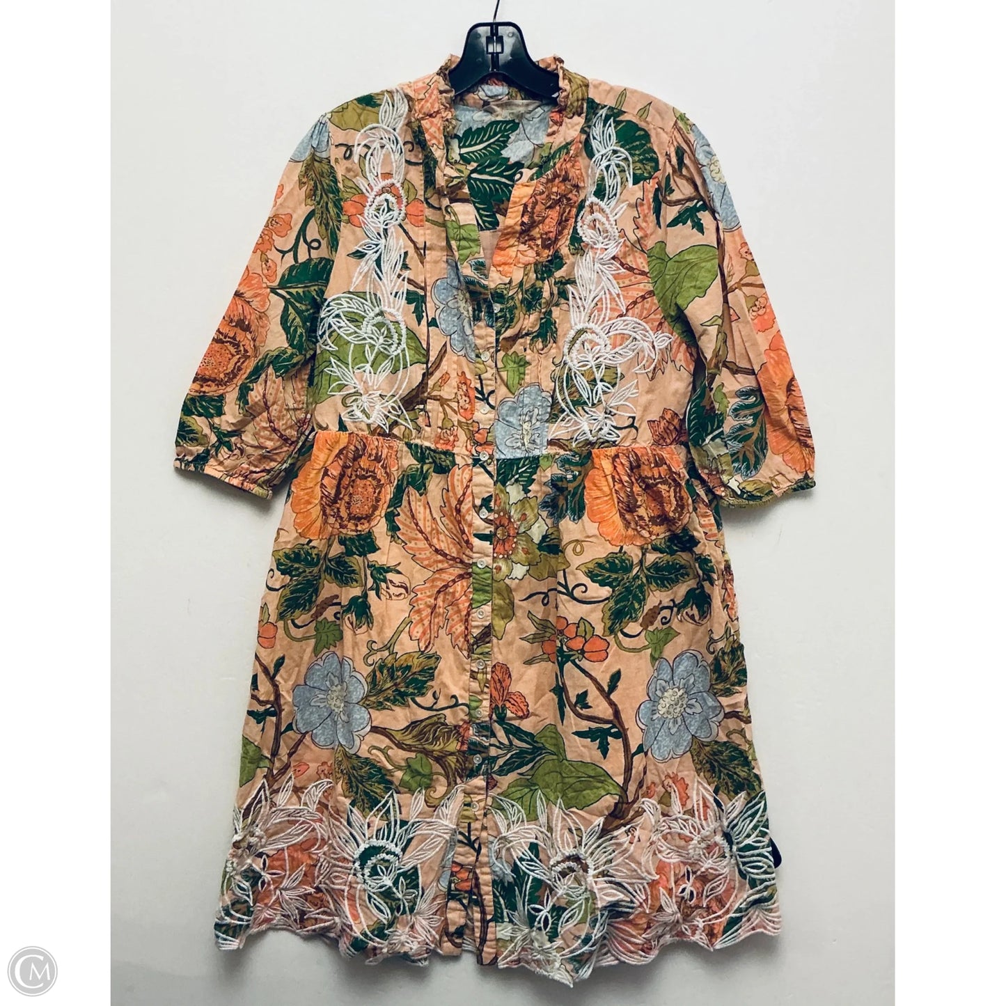 Dress Casual Short By Soft Surroundings In Floral Print, Size: Lp