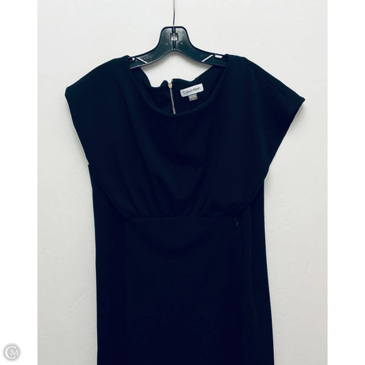 Dress Work By Calvin Klein In Black, Size: Xl