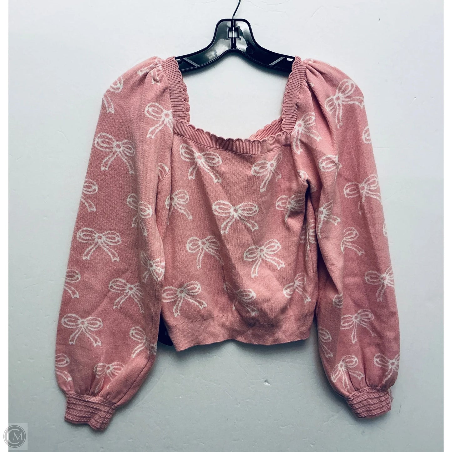 Sweater By Clothes Mentor In Pink, Size: L