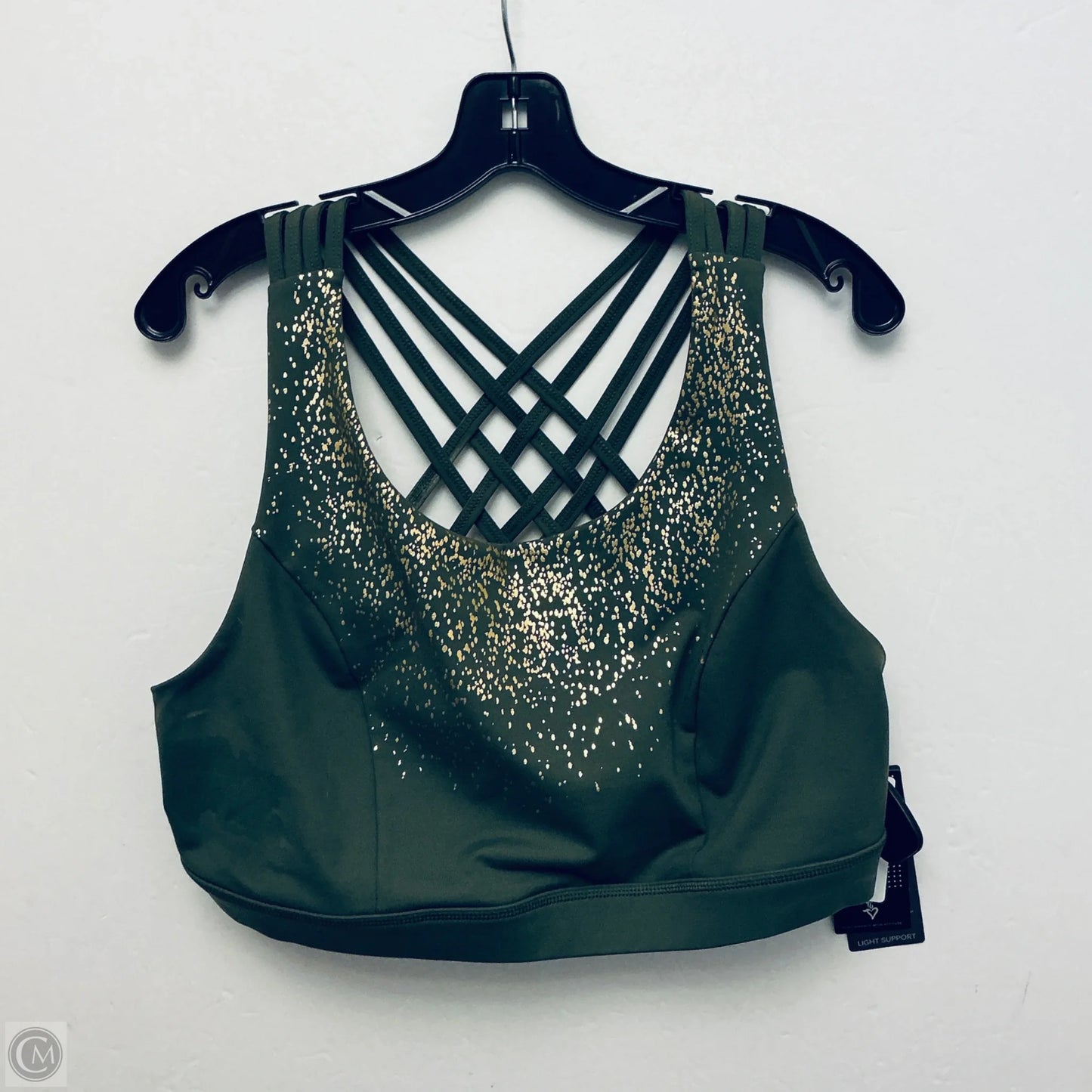 Athletic Bra By Torrid In Green, Size: 2x