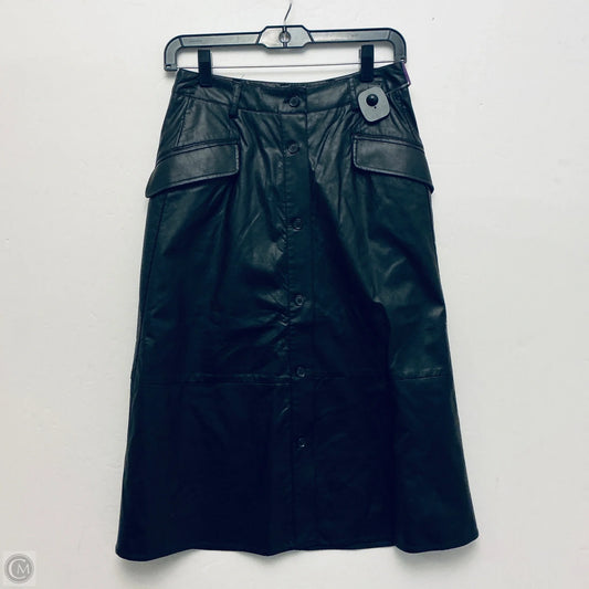 Skirt Maxi By Banana Republic In Black, Size: 0