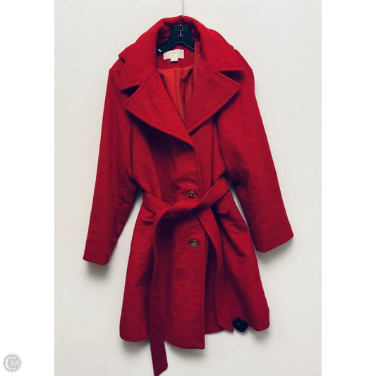Coat Designer By Michael Kors In Red, Size: 1x